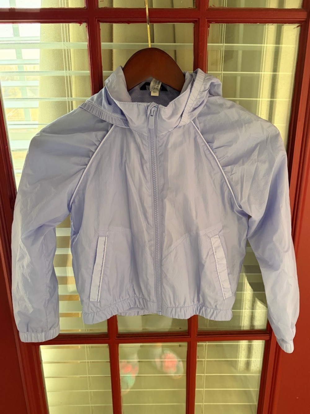 All In Motion Lightweight Kids' Hooded Windbreaker Jacket